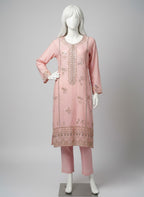 COTTON EMBROIDERED 2 PC STITCHED